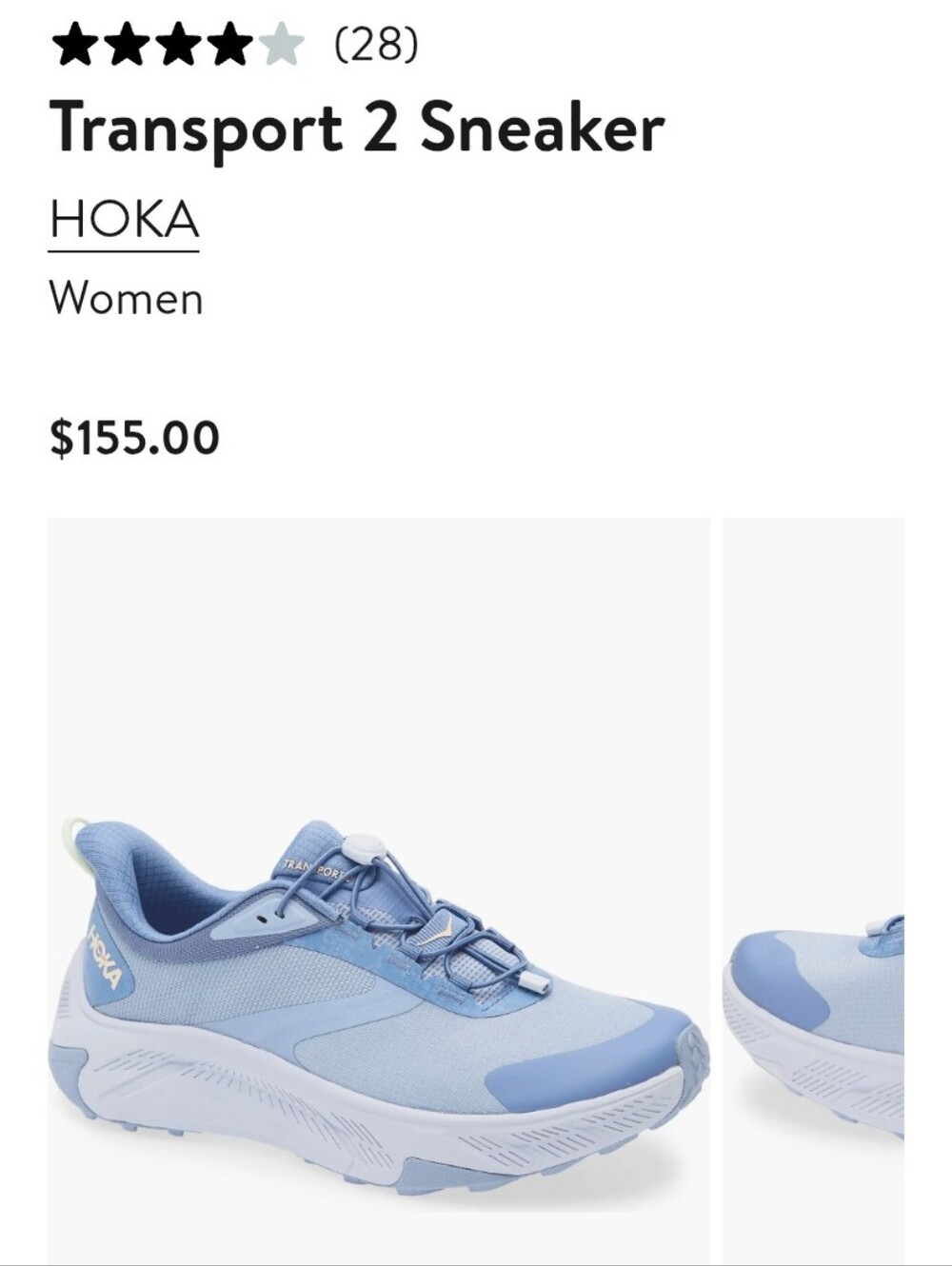 Brand New Never Worn Hoka Transport 2 Sneaker Women's Size 9
